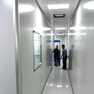 경험 설계 인스톨 클린룸 프로젝트 전자 공장 GMP 모듈러 클린룸