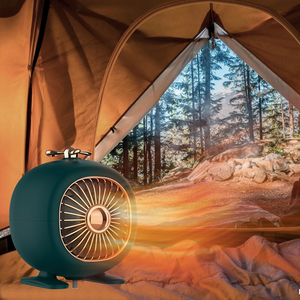 2025 mùa đông antiflaming ABS cảm nhận đứng có thể điều chỉnh phòng điện cá nhân USB an toàn bàn PTC fan hâm mộ nóng - Product Image 2