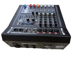 Mélangeurs numériques audio 4 canaux ML 402 Console de mixage dj barre de scène professionnelle Mélangeur pour amplificateur de haut-parleur de tableau de lignes musicales
