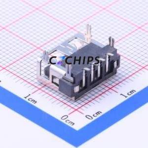 908-362A2021S10110 USB Connector SMD Connector ( Connector Type: Type-A )( Protocol Standard: USB 2.0 )( Gender: Female ) - Product Image 2