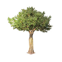 Nouveau Design Artificielle En Pot Oliviers 245cm pour Bureau À Domicile Décor Artificiel Faux Plantes Soie Olivier Plante D'intérieur