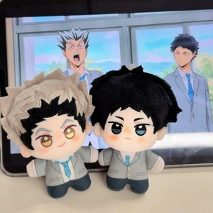 ตุ๊กตาผ้าฝ้ายขนาด 10 ซม. ลายการ์ตูนอนิเมะญี่ปุ่น 13 แบบ โทบิโอะ คาเงยามะ ไดจิ ซาวามูระ พวงกุญแจตุ๊กตาการ์ตูนอนิเมะ - Product Image 4