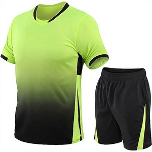 Conjunto de Uniforme de Fútbol Personalizado con Degradado, Uniforme de Entrenamiento de Manga Corta, Kit de Fútbol con Nombre, Número y Logotipo, para Adultos y Niños - Product Image 4