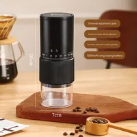 1000mah Rechargeable Portable Électrique Moulin À Café Design Moderne Usage Domestique Moulin À Haricots Noyau De Broyage En Céramique De Haute Précision