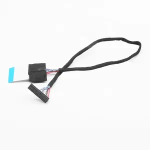 35 pin - 40 pin 0.5mm lvds ffc cable wiring harness ribbon cable