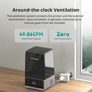 Purificador Anycubic 2.0 con ventilador axial Vant Duct para impresoras 3D de resina Photon Mono 4 Ultra M7 M7 Pro M7 Max Saturn Mars Series - Product Image 2