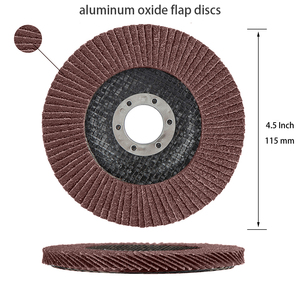 Nhà máy BKH bán buôn đĩa mài nhám 115*22 mm 4.5 inch, chất liệu oxit nhôm, dùng để mài kim loại và đá - Product Image 3