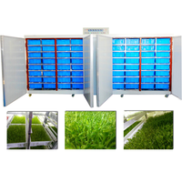 Machine de germination de graines hydroponiques automatique de haute qualité pour la fabrication de fourrage vert Machine d'élevage d'orge