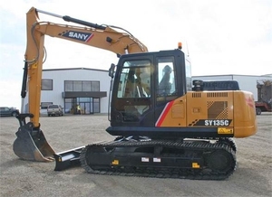 Excavadora Usada Sany SY135, Miniexcavadora, Excavadora de Cadenas - Product Image 5