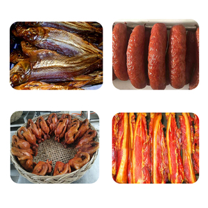 Automatic Meat Smoking Chamber Smoker Oven Industrial Smokehouse Price Commercial Meat Smokers for Sale - Product Image 4