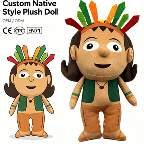 Custom Made Plush Animal Printing <strong>Doll</strong> Stuffed Plush Toy <strong>Indian</strong> <strong>Doll</strong> Anime Plush Animal Baby <strong>Dolls</strong> - Product Image 1
