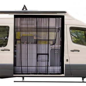 MVP Car <b>Door</b> Mosquito <b>Screen</b> <b>Mesh</b> Curtain Magnetic Ventilation Net For RV Camping Outdoor Use Breathable Protection - Product Image 2