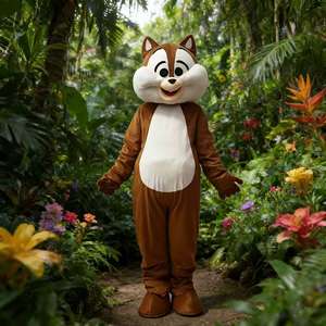 Costume de mascotte de <span class=keywords><strong>lapin</strong></span> de dessin animé <span class=keywords><strong>pas</strong></span> <span class=keywords><strong>cher</strong></span> pour adulte unisexe, peluche marchable pour fête d'Halloween, personnage animal - Product Image 4