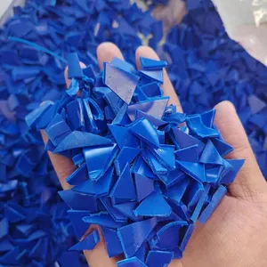 Recycled Hdpe Granules Blue Drum Scrap High Density Polyethylene Plastic Material