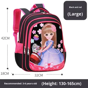 <span class=keywords><strong>Zaino</strong></span> in versione coreana di grande capacità per ragazze della scuola elementare di prima terza elementare - Product Image 6