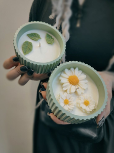 פרח מיובש אישית נרות ריחניים מזכרות חתונה קישוט הבית אווירה רומנטית - Product Image 4