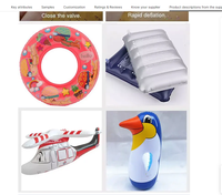 Haute qualité bonne étanchéité bouchon d'eau jouet balle Pvc vanne de gonflage vanne de gonflage rapide pour jouet gonflable balle bateau
