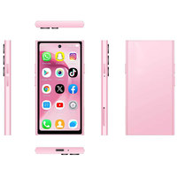 Mini Dispositivo Android de 4 Pulgadas, LTE, CPU de Cuatro Núcleos, Doble SIM, para Estudiantes y Niños, Android 12, 4G, Multilingüe, Francés/Alemán, Rápido