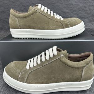 Zapatillas de Moda con Empeine de Malla de Piel de Oveja de Lujo, Transpirables, Ligeras, con Entresuela de PVC y Suela de Goma EVA, de Cuero Genuino, Estilo Chunky - Product Image 3