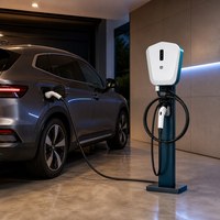 Stasiun Pengisian Daya Dinding (Wallbox) ODM 7KW AC EV Charger yang Dikustomisasi untuk Pasar Eropa