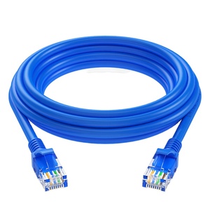 Cat6/Cat6a UTP Ethernet Patch Cord 26AWG 100% Bare Copper <b>RJ45</b> Network <b>Cable</b> RoHS Compliant LAN Wire 0.5m-100m - Product Image 2