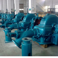 Generator Turbin Pelton Kepala Air Tinggi 105m 50KW-2000KW Bersertifikasi ISO9001 CE CJA475-W-65/1*6.5 0.125m/s