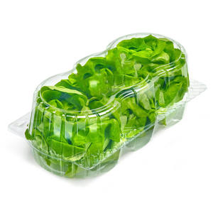Envase de Plástico Grande de Alta Calidad <span class=keywords><strong>para</strong></span> <span class=keywords><strong>Lechuga</strong></span> Salanova, Tipo Concha - Product Image 5