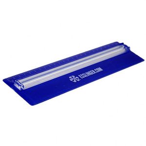 Fashion Multifunction Promotional Durable Plastic Office 8" Ruler <b>Magnifier</b> Silk <b>Screen</b> Printed Custom Logo for School - Product Image 2