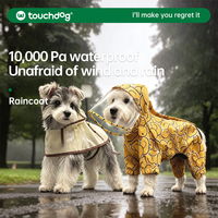 Imperméable pour chien imprimé petit canard jaune avec indice d'étanchéité 10000 PA