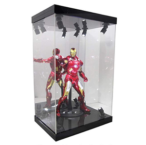 Hộp Đồ Chơi Tùy Chỉnh Quy Mô Thứ 6 Hình Hiển Thị Vỏ Acrylic Với Đèn <span class=keywords><strong>Led</strong></span> 1/6 - Product Image 2