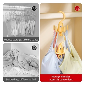 Banana Five Claw Rotation Space Saving Holder Hook Wall Mounted Cabinets Clothes <b>Rack</b> for <b>Shoes</b> Scarf <b>Storage</b> Widely Used - Product Image 3