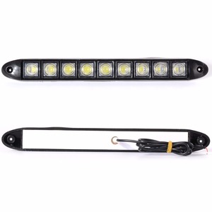 ไฟวิ่งกลางวัน DRL สำหรับรถยนต์, ไฟท้าย, ไฟตัดหมอก, ไฟวิ่งกลางวันแบบติดตั้งสูงรุ่นอัพเกรด, กันน้ำ 12V, สีขาว - Product Image 3