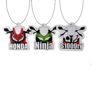 Diffuseur d'air pour voiture en papier tendance <span class=keywords><strong>Motogp</strong></span>, parfum de luxe, parfum intense, carte suspendue pour voiture - Product Image 2