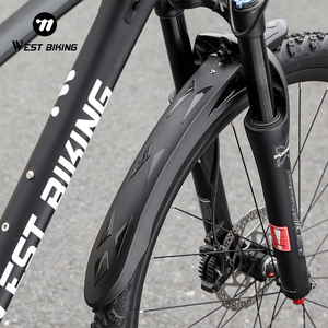 Ovest <span class=keywords><strong>Bike</strong></span> installazione <span class=keywords><strong>e</strong></span> rimozione rapida parafango bici riflettente accessori ciclismo parafango bici - Product Image 5