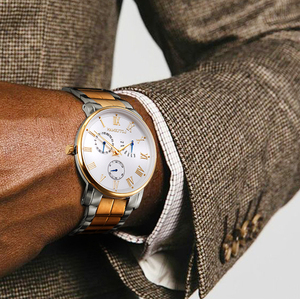 ロータスマン ファッション カジュアルウォッチ メンズ腕時計 ステンレススチール製 日本製ムーブメント搭載 クォーツ時計 - Product Image 3