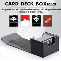 Boîte de rangement pour cartes à collectionner Yageli en gros, boîte de rangement pour cartes TCG 100 & 120, boîte de présentation pour cartes Magic Commander