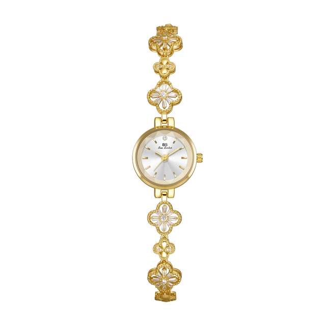 Diamond-encrusted Luxury Fashion Women's Bracelet Watch Quartz Movement 10 Bar Water Resistant 316L Stainless Steel Dial