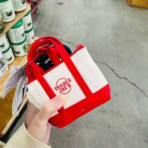 Borsa Shopper in Tela di Cotone Personalizzata con Logo Ricamato, Mini Formato, Blu Menta e Rosa, per Regali e Accessori - Product Image 3