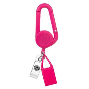 Porte-clés coloré RTS avec briquet, clip de ceinture, boucle d'escalade rétractable, en plastique ABS, créatif, portable, rétractable, porte-badge <span class=keywords><strong>YoYo</strong></span> - Product Image 6