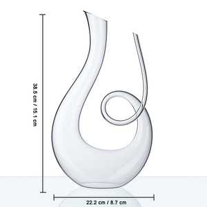 <span class=keywords><strong>Carafe</strong></span> à <span class=keywords><strong>vin</strong></span> <span class=keywords><strong>personnalisée</strong></span> Cygnus 5524DC Europe 1500 ml, sans plomb, pour <span class=keywords><strong>vin</strong></span> rouge - Product Image 2