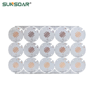 Módulo de Luz LED para Alumbrado Público de Aluminio de Una Sola Cara Personalizable Sunsoar, Acabado de Superficie Sin Plomo HASL, Placa de Circuito Impreso Personalizable - Product Image 2