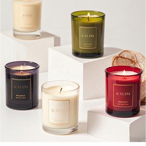 ขวดโหลแก้วใส่เทียนพร้อมฝาปิดภาชนะแก้วเปล่าหรูหราไม่เหมือนใครสำหรับตกแต่งบ้าน - Product Image 2