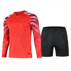 Camiseta de Fútbol Personalizada para Hombre y <span class=keywords><strong>Niño</strong></span>, Uniforme de Fútbol de Manga Larga, Conjunto de Camiseta de Fútbol para Adultos y Niños, Traje Deportivo para <span class=keywords><strong>Portero</strong></span> - Product Image 4