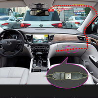 Caméra embarquée DVR pour voiture, objectif unique, Full HD 1080P, vision nocturne, grand angle 170 degrés, WiFi, ADAS, capteur G, enregistreur USB Android, 1 an