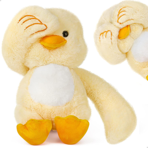 Muñecas encantadoras personalizadas <span class=keywords><strong>para</strong></span> niños pequeños, juguetes <span class=keywords><strong>de</strong></span> pato amarillo <span class=keywords><strong>de</strong></span> peluche <span class=keywords><strong>para</strong></span> <span class=keywords><strong>dormir</strong></span>, regalos <span class=keywords><strong>de</strong></span> cesta <span class=keywords><strong>de</strong></span> Pascua, juguetes <span class=keywords><strong>de</strong></span> peluche <span class=keywords><strong>de</strong></span> pato Animal <span class=keywords><strong>de</strong></span> 12 pulgadas - Product Image 1