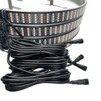 Kit d'éclairage de jante LED RGBW Lumina à 4 rangées, 140W 18800LM, haute luminosité, avec contrôle par application, pour camion, SUV, tout-terrain, étanche