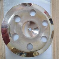 B20 Bronze Ozone Cymbal, 6-Loch-Effekt-Cymbal 8"-20" für Schlagzeug, Heller Spezialeffekt-Sound für Schlagzeuger
