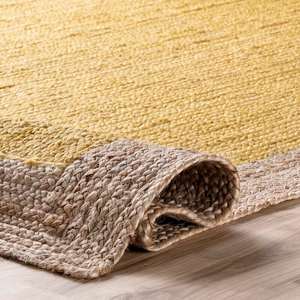 Alfombra Moderna Minimalista Hecha a Mano de Yute y Sisal, Lavable, para Cocina, Sala de Estar, Escaleras, Pasillo o Picnic, para el Hogar o como Regalo - Product Image 2