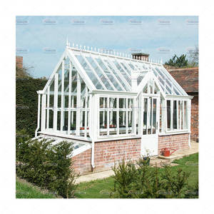 تمديد غرفة شمسية من الألومنيوم بزجاج مزدوج للمواسم الأربعة سقف معزول للاستخدام في الحديقة السكنية-الفيكتوري - Product Image 1