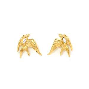 E320-E180-0625G Fashion <b>Stud</b> <b>Earrings</b> - Product Image 1